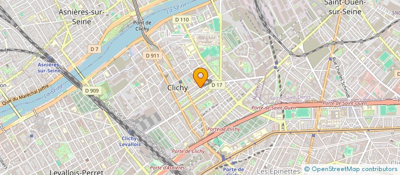 localisation de l'entreprise SOCIETE CIVILE IMMOBILIERE T.I.D.O. à CLICHY