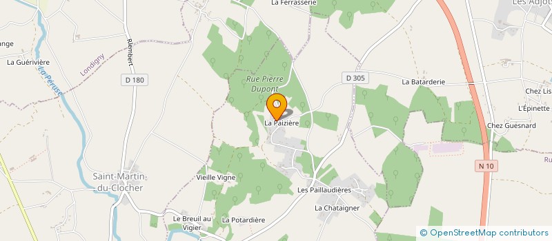 localisation de l'entreprise SOCIETE CIVILE IMMOBILIERE T.L.C à CONDAC