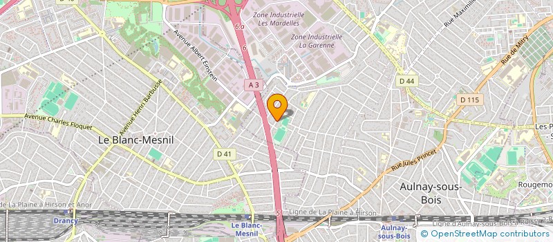 localisation de l'entreprise SOCIETE CIVILE IMMOBILIERE T3S à AULNAY-SOUS-BOIS