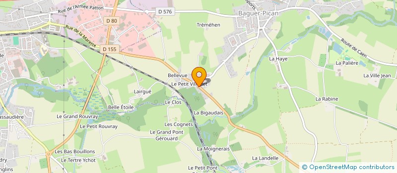 localisation de l'entreprise SOCIETE CIVILE IMMOBILIERE TAMAMA  BAGUER-PICAN