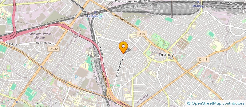 localisation de l'entreprise SOCIETE CIVILE IMMOBILIERE TAMNHU1 à DRANCY
