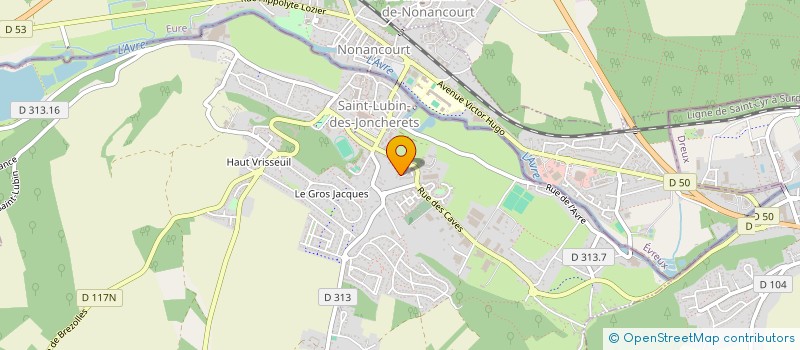 localisation de l'entreprise SOCIETE CIVILE IMMOBILIERE TARRIEU à SAINT-LUBIN-DES-JONCHERETS