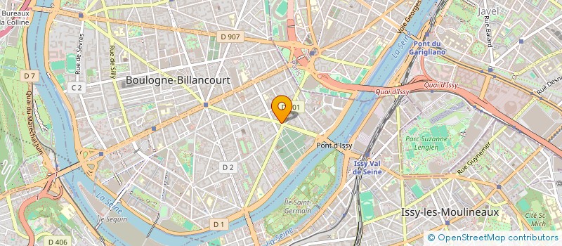 localisation de l'entreprise SOCIETE CIVILE IMMOBILIERE TASA à BOULOGNE-BILLANCOURT