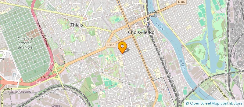 localisation de l'entreprise SOCIETE CIVILE IMMOBILIERE TASSIGNY 36 à THIAIS