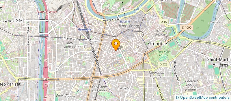 localisation de l'entreprise SOCIETE CIVILE IMMOBILIERE TAVERIN à GRENOBLE