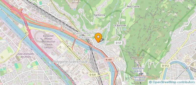 localisation de l'entreprise SOCIETE CIVILE IMMOBILIERE TAYMAT  SAINT-MARTIN-LE-VINOUX