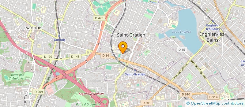 localisation de l'entreprise SOCIETE CIVILE IMMOBILIERE TBS 2  SANNOIS