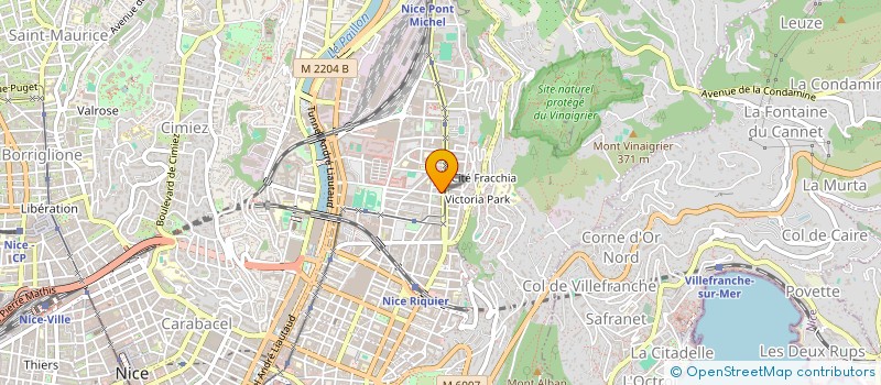 localisation de l'entreprise SOCIETE CIVILE IMMOBILIERE TERRE DE REVES à NICE
