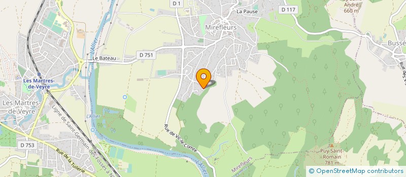 localisation de l'entreprise SOCIETE CIVILE IMMOBILIERE TERTRUEL  MIREFLEURS