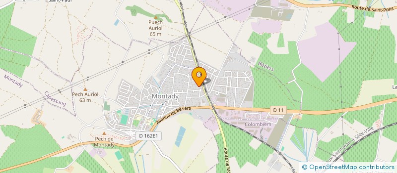 localisation de l'entreprise SOCIETE CIVILE IMMOBILIERE TESTER-FIENE  QUARANTE