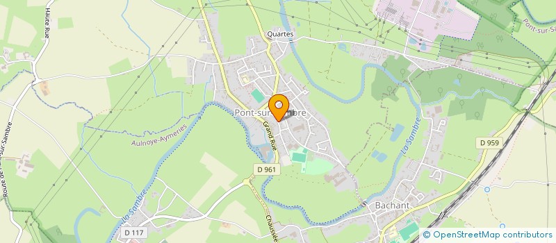 localisation de l'entreprise SOCIETE CIVILE IMMOBILIERE TEVIALOR  PONT-SUR-SAMBRE