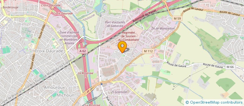localisation de l'entreprise SOCIETE CIVILE IMMOBILIERE THEBER ET PAR ABREVATION SCI THEBER à TOULOUSE