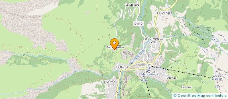 localisation de l'entreprise SOCIETE CIVILE IMMOBILIERE THEKA  VALMEINIER