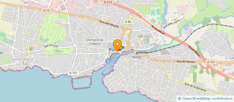 localisation de l'entreprise SOCIETE CIVILE IMMOBILIERE THEMISTOCLE  PORNIC