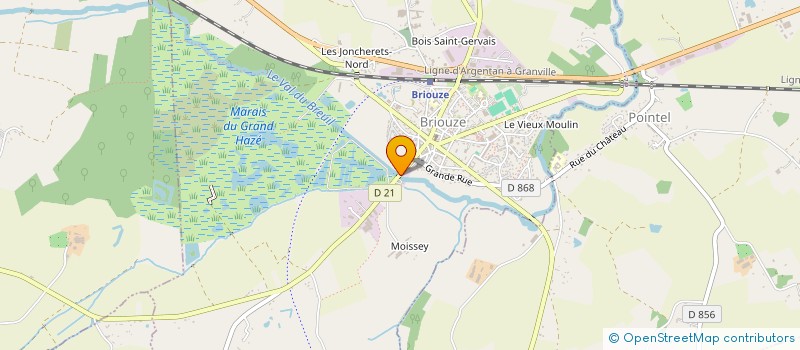 localisation de l'entreprise SOCIETE CIVILE IMMOBILIERE THEODORE R.S. à BRIOUZE