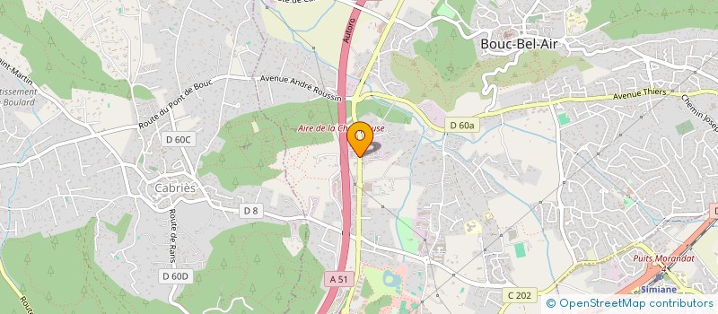 localisation de l'entreprise SOCIETE CIVILE IMMOBILIERE THESIS à BOUC-BEL-AIR