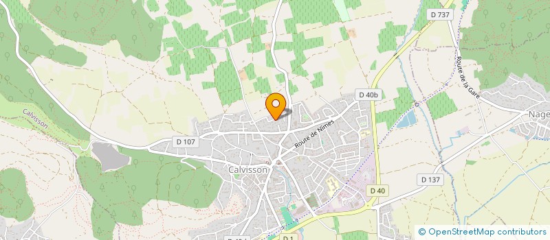 localisation de l'entreprise SOCIETE CIVILE IMMOBILIERE THEVENIN  CALVISSON