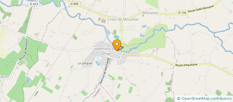 localisation de l'entreprise SOCIETE CIVILE IMMOBILIERE THIBOIS  ALLEMANS-DU-DROPT