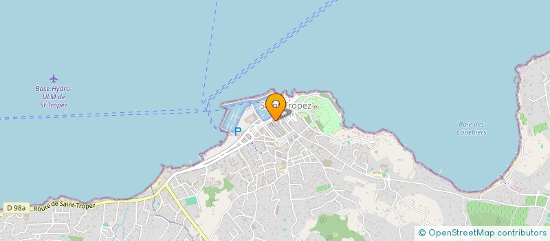 localisation de l'entreprise SOCIETE CIVILE IMMOBILIERE THIEL ET WOOTEN II à SAINT-TROPEZ