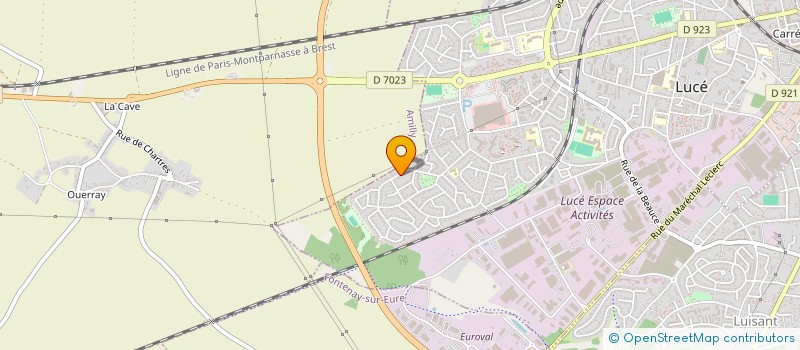 localisation de l'entreprise SOCIETE CIVILE IMMOBILIERE THOMI à LUCE