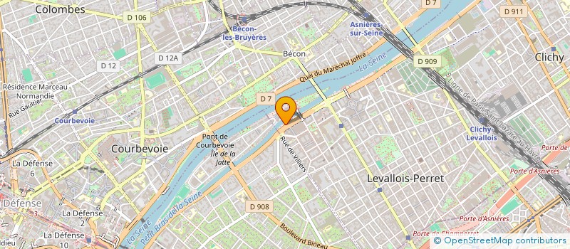localisation de l'entreprise SOCIETE CIVILE IMMOBILIERE THUYA à LEVALLOIS-PERRET