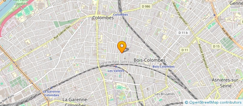 localisation de l'entreprise SOCIETE CIVILE IMMOBILIERE TIBEL  COLOMBES