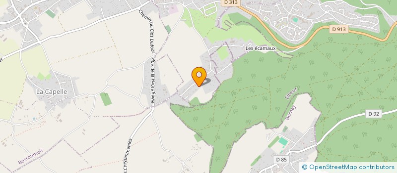 localisation de l'entreprise SOCIETE CIVILE IMMOBILIERE TIC ET TAC  SAINT-OUEN-DU-TILLEUL