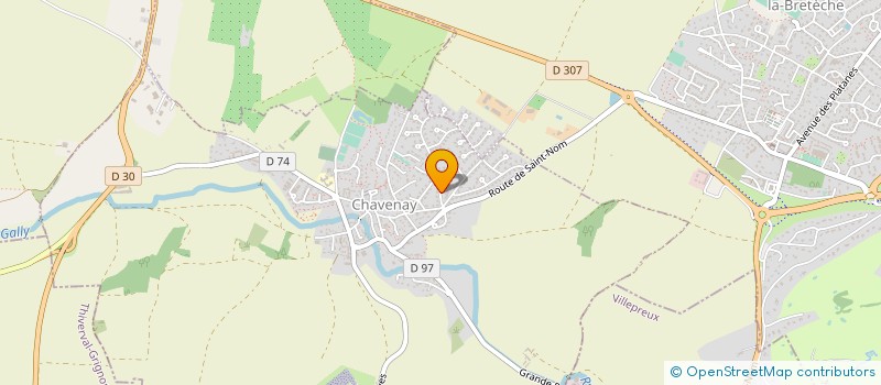 localisation de l'entreprise SOCIETE CIVILE IMMOBILIERE TIGRE  CHAVENAY