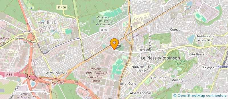 localisation de l'entreprise SOCIETE CIVILE IMMOBILIERE TILT  CLAMART