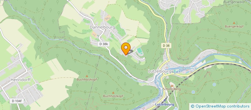 localisation de l'entreprise SOCIETE CIVILE IMMOBILIERE TJA  DANNELBOURG