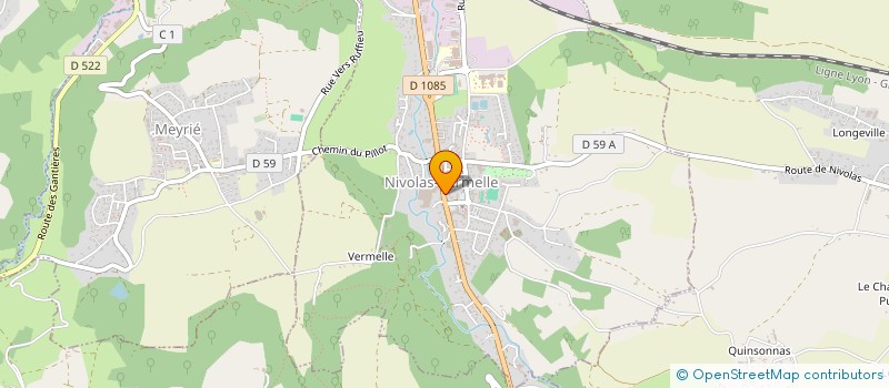 localisation de l'entreprise SOCIETE CIVILE IMMOBILIERE TML  NIVOLAS-VERMELLE