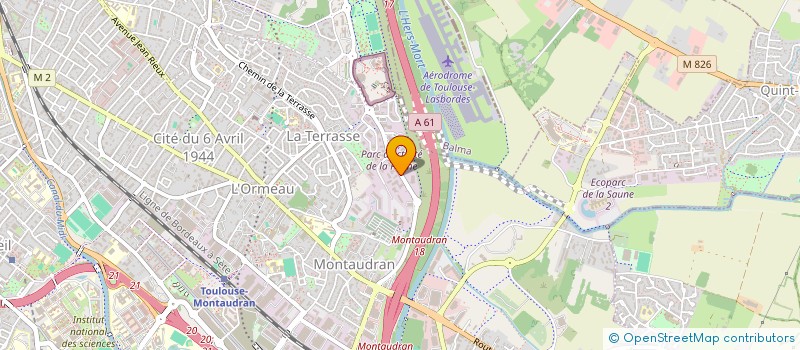 localisation de l'entreprise SOCIETE CIVILE IMMOBILIERE TOFOL 2006 à TOULOUSE