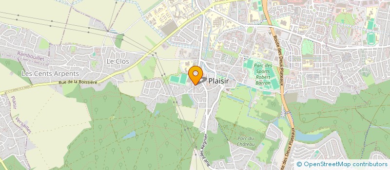 localisation de l'entreprise SOCIETE CIVILE IMMOBILIERE TOIT EMOI  PLAISIR