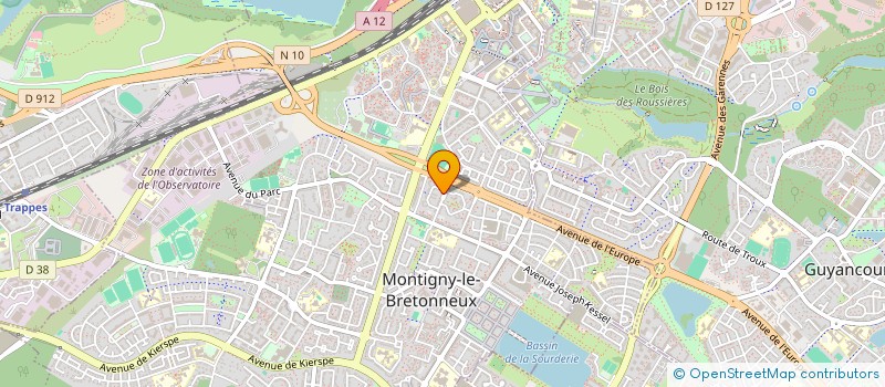 localisation de l'entreprise SOCIETE CIVILE IMMOBILIERE TOMFINANCE  MONTIGNY-LE-BRETONNEUX