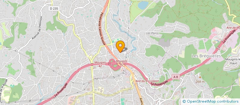 localisation de l'entreprise SOCIETE CIVILE IMMOBILIERE TONET à MOUGINS