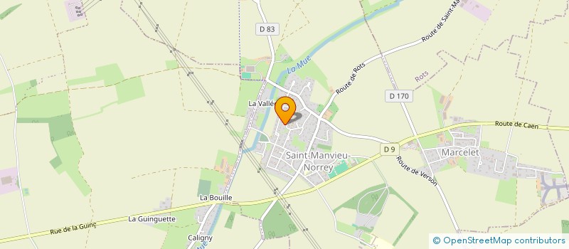 localisation de l'entreprise SOCIETE CIVILE IMMOBILIERE TOPHMANY  SAINT-MANVIEU-NORREY