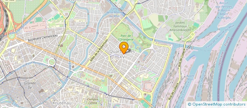 localisation de l'entreprise SOCIETE CIVILE IMMOBILIERE TOUREL  STRASBOURG