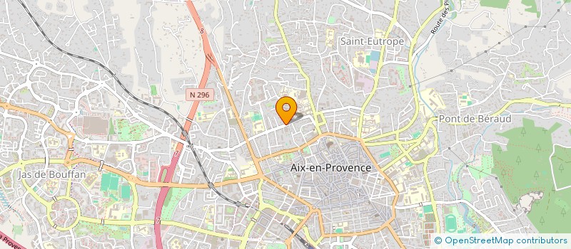 localisation de l'entreprise SOCIETE CIVILE IMMOBILIERE TRASKINE - LES JARDINS D'OLERYS à AIX-EN-PROVENCE