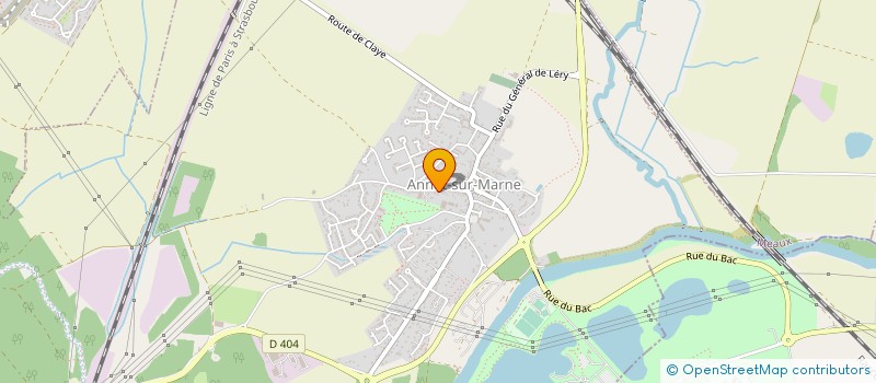 localisation de l'entreprise SOCIETE CIVILE IMMOBILIERE  TREMBLAY FT  ANNET-SUR-MARNE