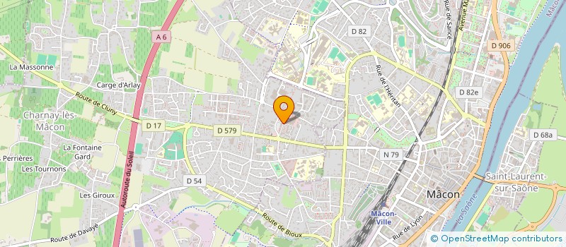 localisation de l'entreprise SOCIETE CIVILE IMMOBILIERE TREUTHARD à CHARNAY-LES-MACON
