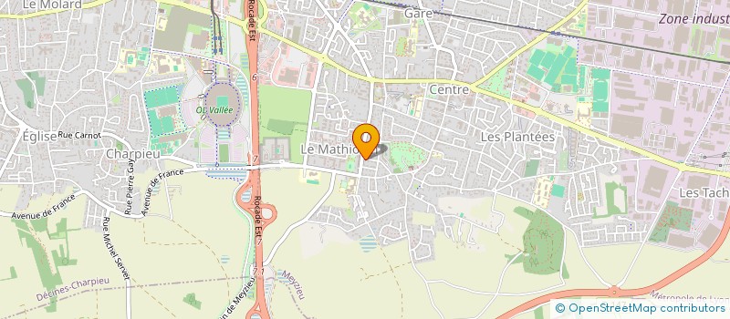 localisation de l'entreprise SOCIETE CIVILE IMMOBILIERE TREVOUX  MEYZIEU