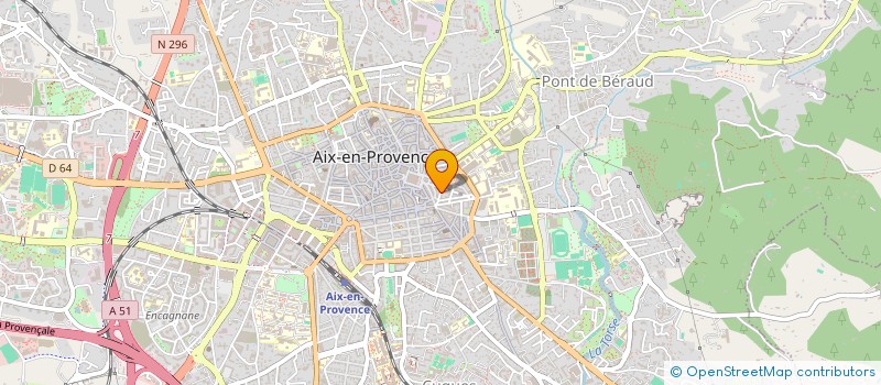 localisation de l'entreprise SOCIETE CIVILE IMMOBILIERE TRIDENT à AIX-EN-PROVENCE