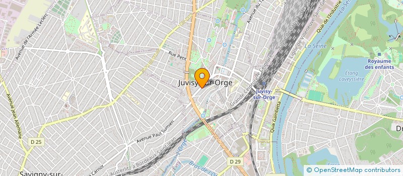 localisation de l'entreprise SOCIETE CIVILE IMMOBILIERE TRIMA 13  JUVISY-SUR-ORGE