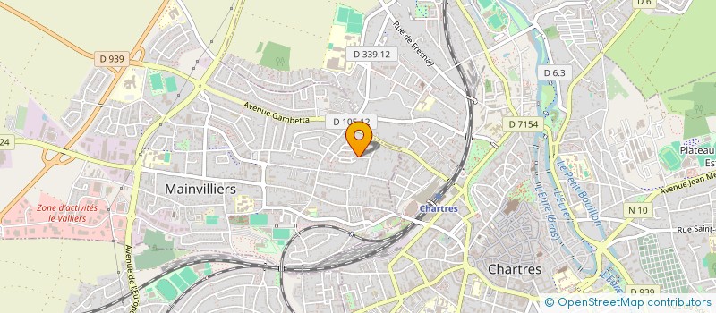 localisation de l'entreprise SOCIETE CIVILE IMMOBILIERE TRINITAS à MAINVILLIERS
