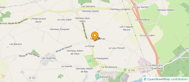 localisation de l'entreprise SOCIETE CIVILE IMMOBILIERE TSM DE LA BESLIERE  BRIX