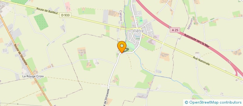 localisation de l'entreprise SOCIETE CIVILE IMMOBILIERE TURMALIN ET PAR ABERIATION SCI TURMALIN  FLETRE