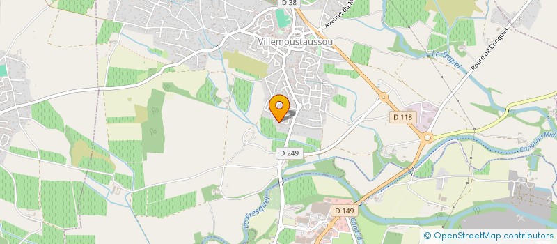 localisation de l'entreprise SOCIETE CIVILE IMMOBILIERE TYMMI à VILLEMOUSTAUSSOU