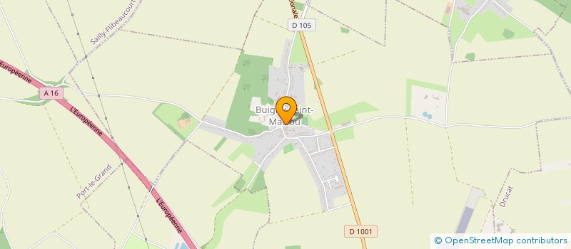 localisation de l'entreprise SOCIETE CIVILE IMMOBILIERE TYPHON  BUIGNY-SAINT-MACLOU