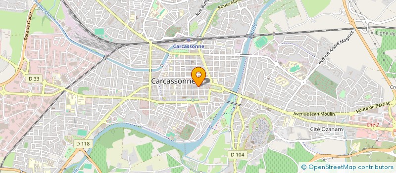 localisation de l'entreprise SOCIETE CIVILE IMMOBILIERE TYPHON à CARCASSONNE
