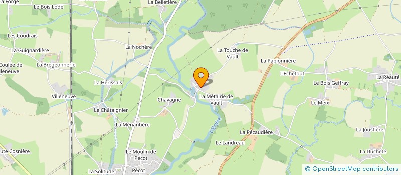 localisation de l'entreprise SOCIETE CIVILE IMMOBILIERE ULYOC PAR ABREVIATION SCI ULYOC  NORT-SUR-ERDRE
